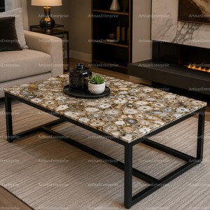 Luxury Agate Coffee Table
Natural Stone Living Room Table
Modern Stone Coffee Table
Handmade Designer Table
Luxury Center Table Decor