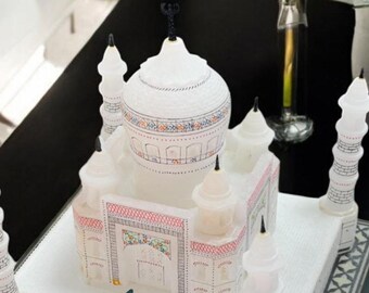 タージ-マハル ミニチュア置物 マハラジャおぼん アンティーク