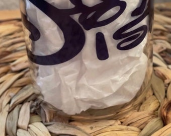 Disney Glass Tumbler - 16oz Cup with Bamboo Lid & Straw