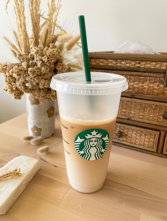 Starbucks Venti Plain Tumbler Reusable 710ml Cold Cup 