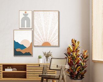 Desert Boho Gallery Wall Art