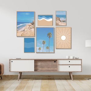San Diego Beach Travel Gallery Wall Art
