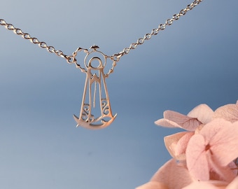 Mary Untier Of Knots Necklace • Stainless Steel Catholic Pendant