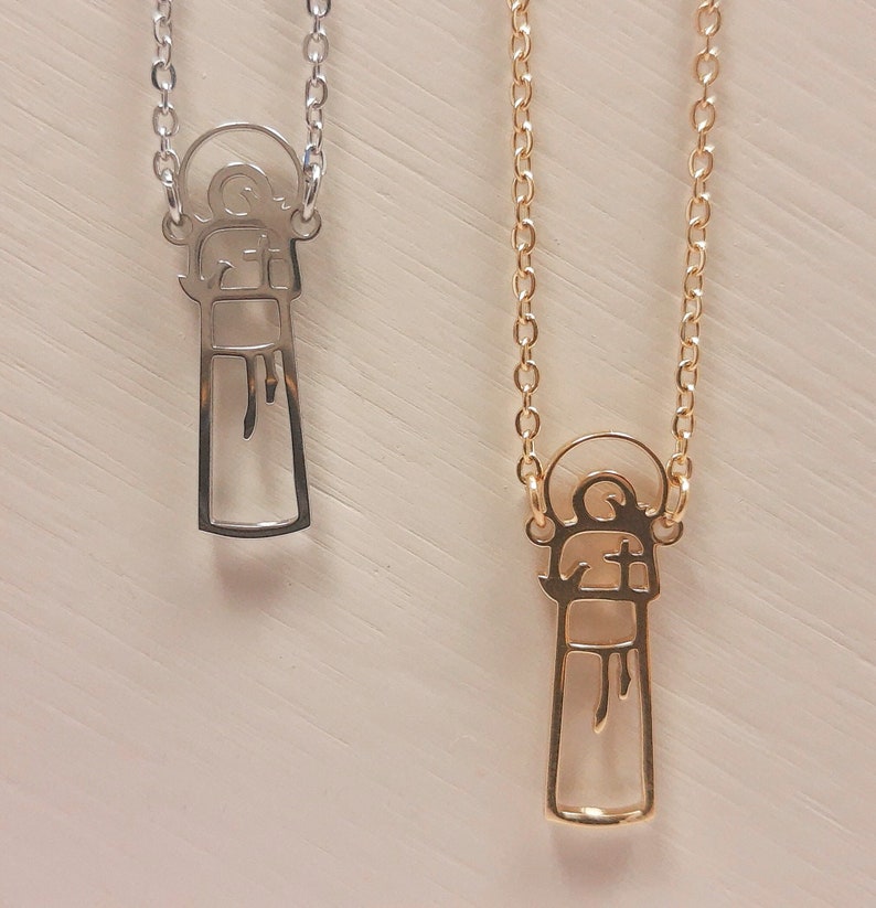 Saint Francis of Assisi Necklace • Stainless Steel Catholic Jewelry - Etsy