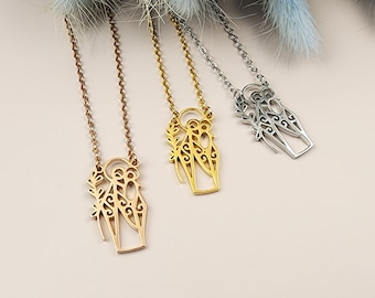 Collier Saint Joseph • Bijoux catholiques en acier inoxydable • Cadeau religieux