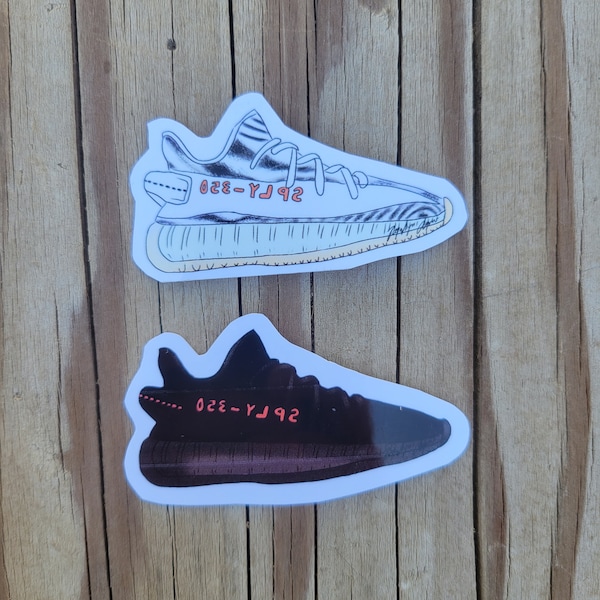 Yeezy Boost 350 Custom Vinyl Sticker