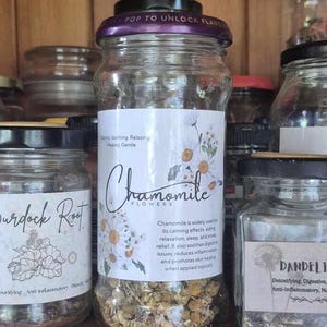 39 Apothecary Herb Labels PDF Version