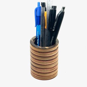 Recycled Skateboard Pencil Holder