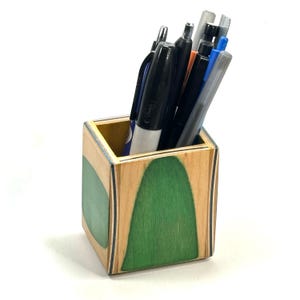 Recycled Skateboard Pencil Holder