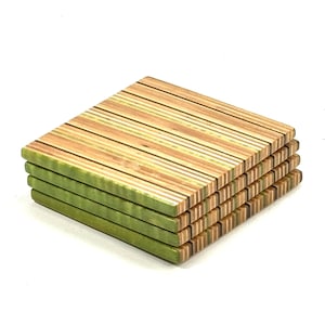 Recycled Skateboard Coasters