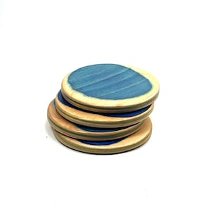 Recycled Skateboard Coasters