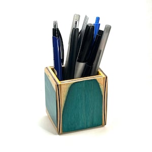 Recycled Skateboard Pencil Holder