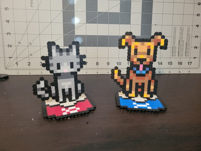 Stardew Valley Farm Animals Perler Bead Crafts Etsy