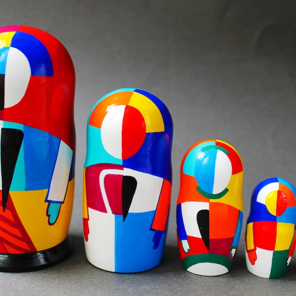 Modern Nesting Doll - Etsy
