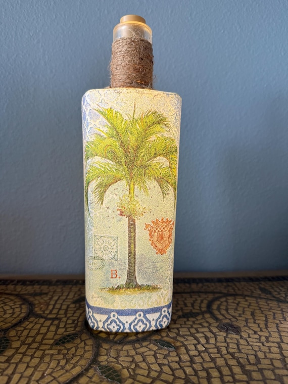 Repurposed Bottle Light