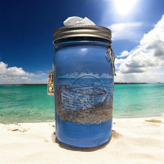 Mason Jar Tissue Dispenser