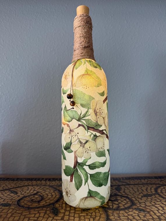Repurposed Bottle Light