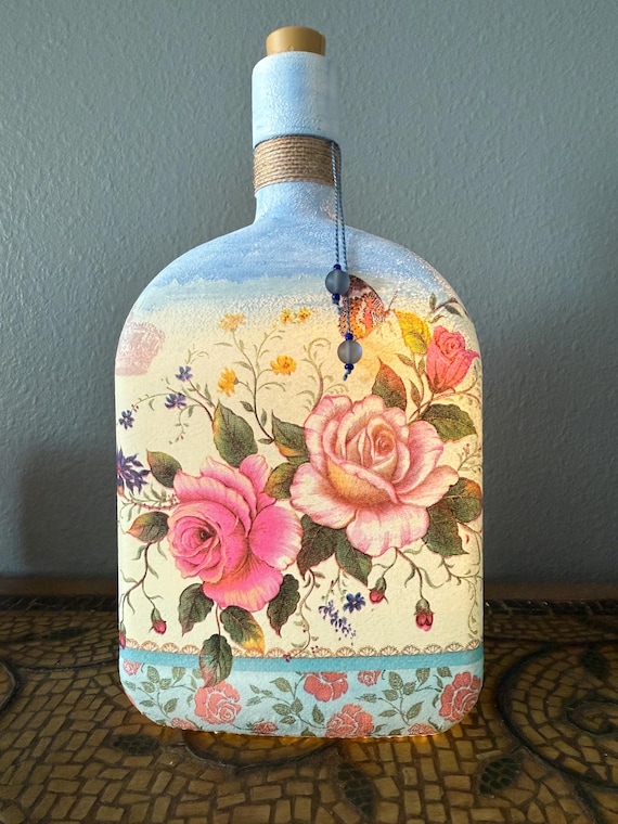 Repurposed Bottle Light