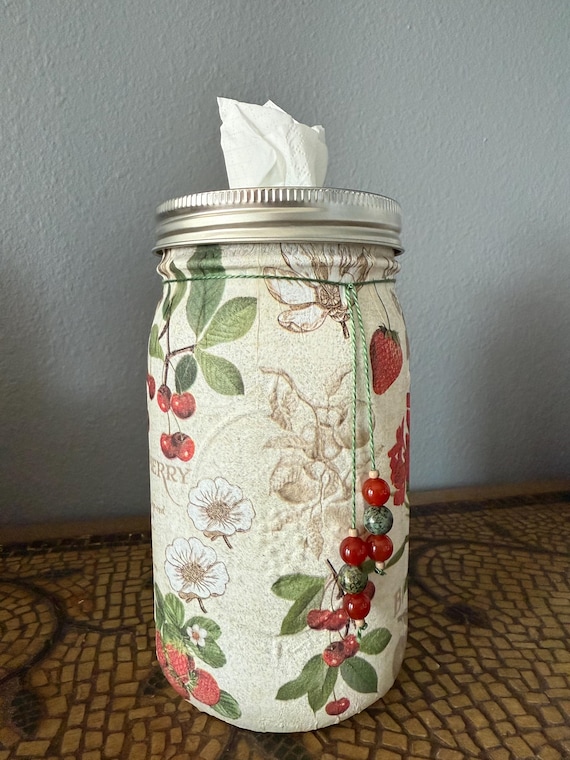 Mason Jar Tissue Dispenser