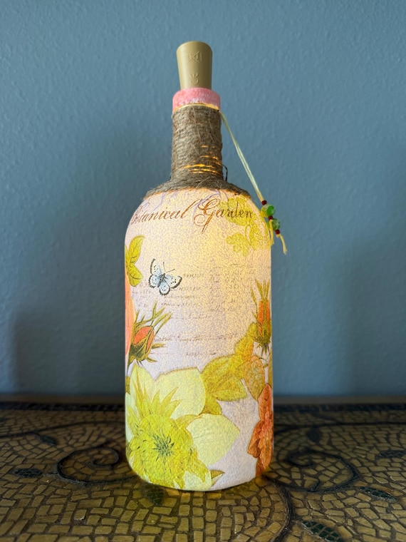 Repurposed Bottle Light