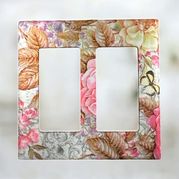 Decorated switch plate