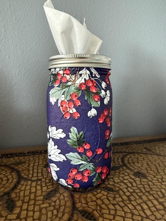 Mason Jar Tissue Dispenser