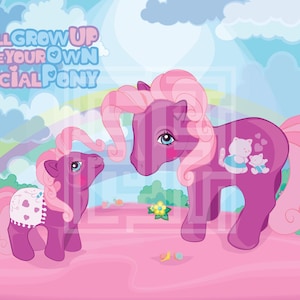 MY LITTLE PONY  digital - special pony mo mommy pony 20x14cm cmyk
