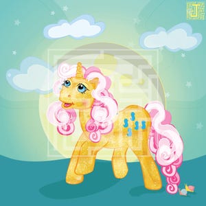 MY LITTLE PONY digital - junicorn2023 argie sprinkles 35X35cm