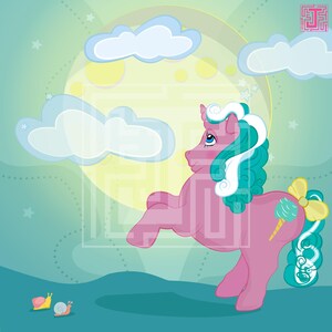 MY LITTLE PONY digital - junicorn2023 sugarsweet 20x20cm