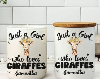 L & P Home & Gifts Gina Giraffe Candle Gift | Ideal Gift For Women