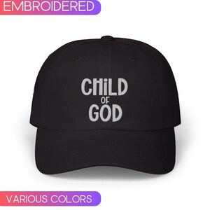 Child of god Embroidered Hat, Love Like Jesus Baseball Cap, Christian embroidery hat, Jesus Cap, Religious Christian shirt, Faith Cap