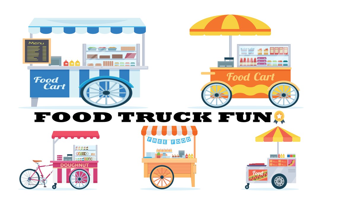 Food Truck PNG Collection: 20 Delectable Designs (digital Download) - Etsy