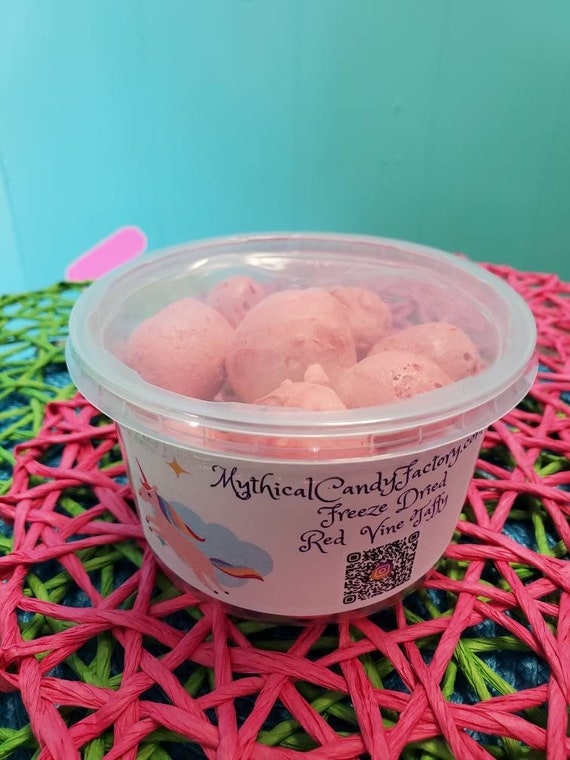 Freeze Dried Red Licorice Taffy/ Mystery Candy Sampler / Etsy