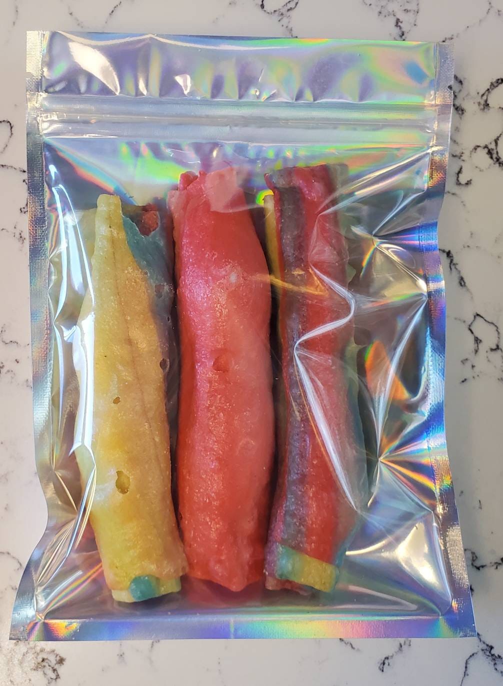 Freeze Dried Fruit Roll up AND TAFFY / Freeze Dried Candy / Etsy