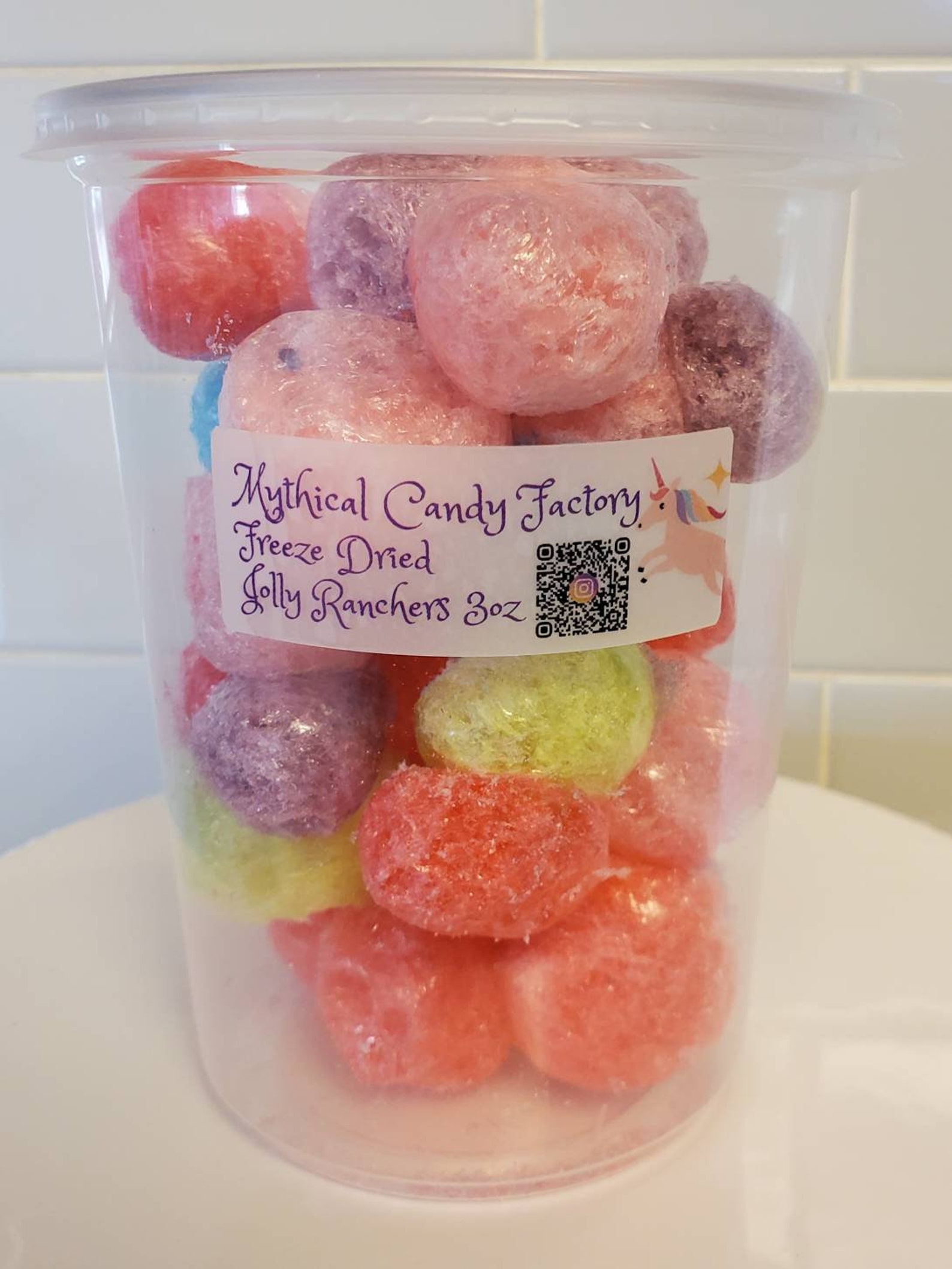 Freeze Dried Jolly Puff/ Freezer Candy / Freeze Dry Candy / Etsy