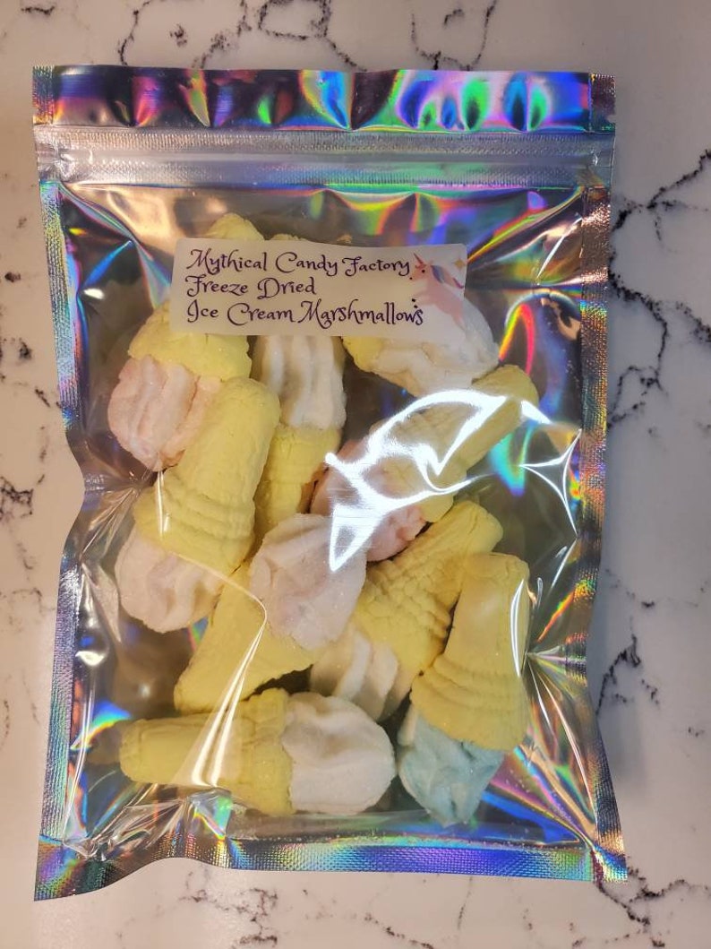 Freeze Dried Ice Cream Marshmallows Etsy