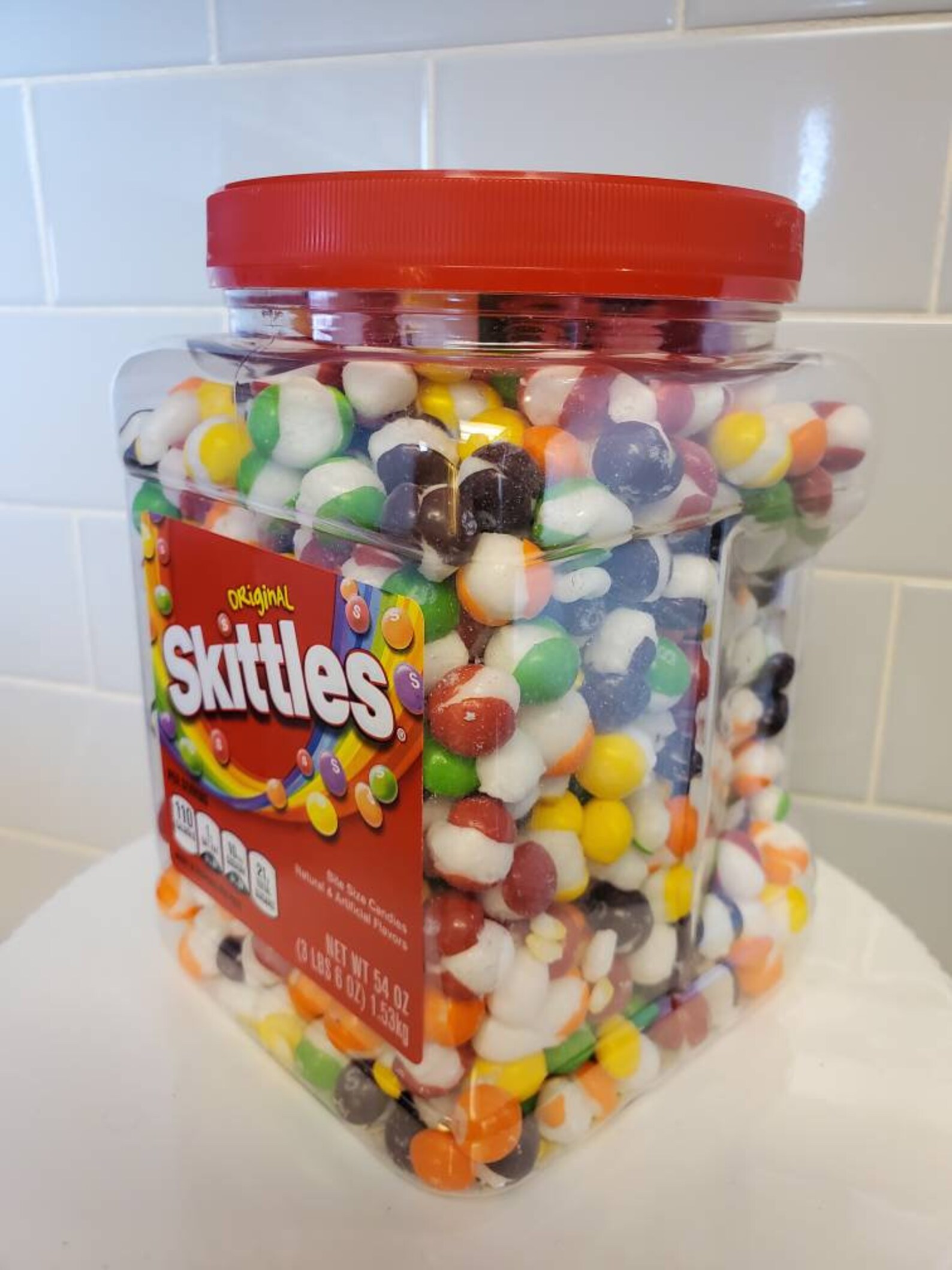 Freeze Dried Skittles Freetles Candy Sour Skittles Giant Etsy
