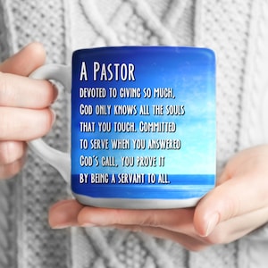 Pastor Mug Wrap Design, PNG Sublimation, Lighthouse Inspirational Coffee Cup Designs Digital File LEFT & RIGHT 11 15 oz 4 files