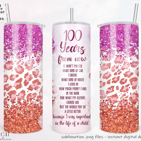 A Hundred Years From Now Poem Download - Etsy