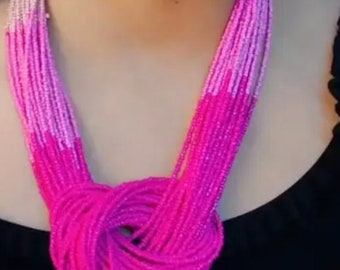 Collar de cuentas para mujer No de collar 1