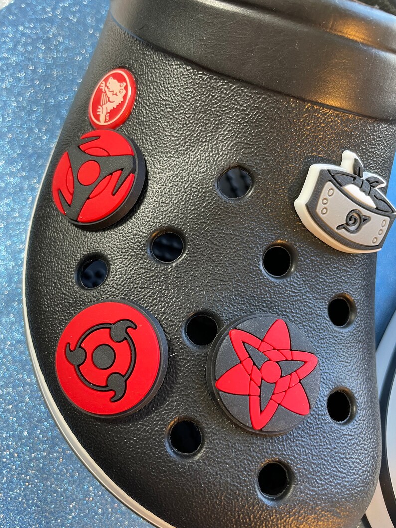 Naruto Croc Charms Ninja Croc Charms Cartoon Croc Charms Etsy