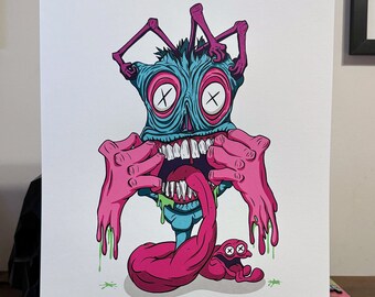 BE HAPPY - Screen Print
