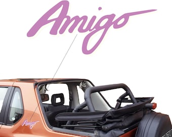 Isuzu Amigo Side Sticker & Emblem Label - Durable Vinyl Decal