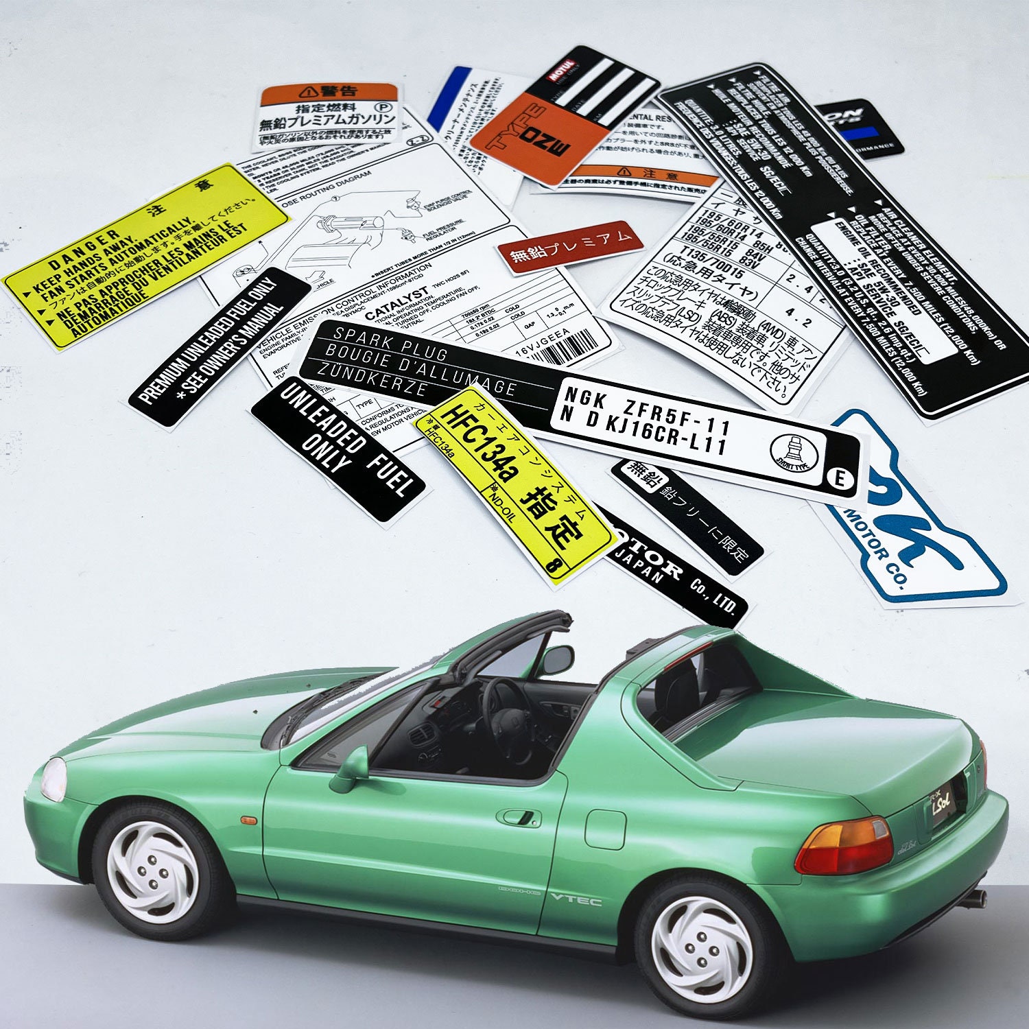 Introducir 41+ imagen honda del sol accessories In.thptnganamst.edu.vn