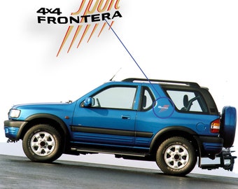 Opel Frontera 4x4 Side Stickers Vinyl