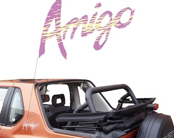 Isuzu Amigo Side Sticker & Emblem Label - Durable Vinyl Decal