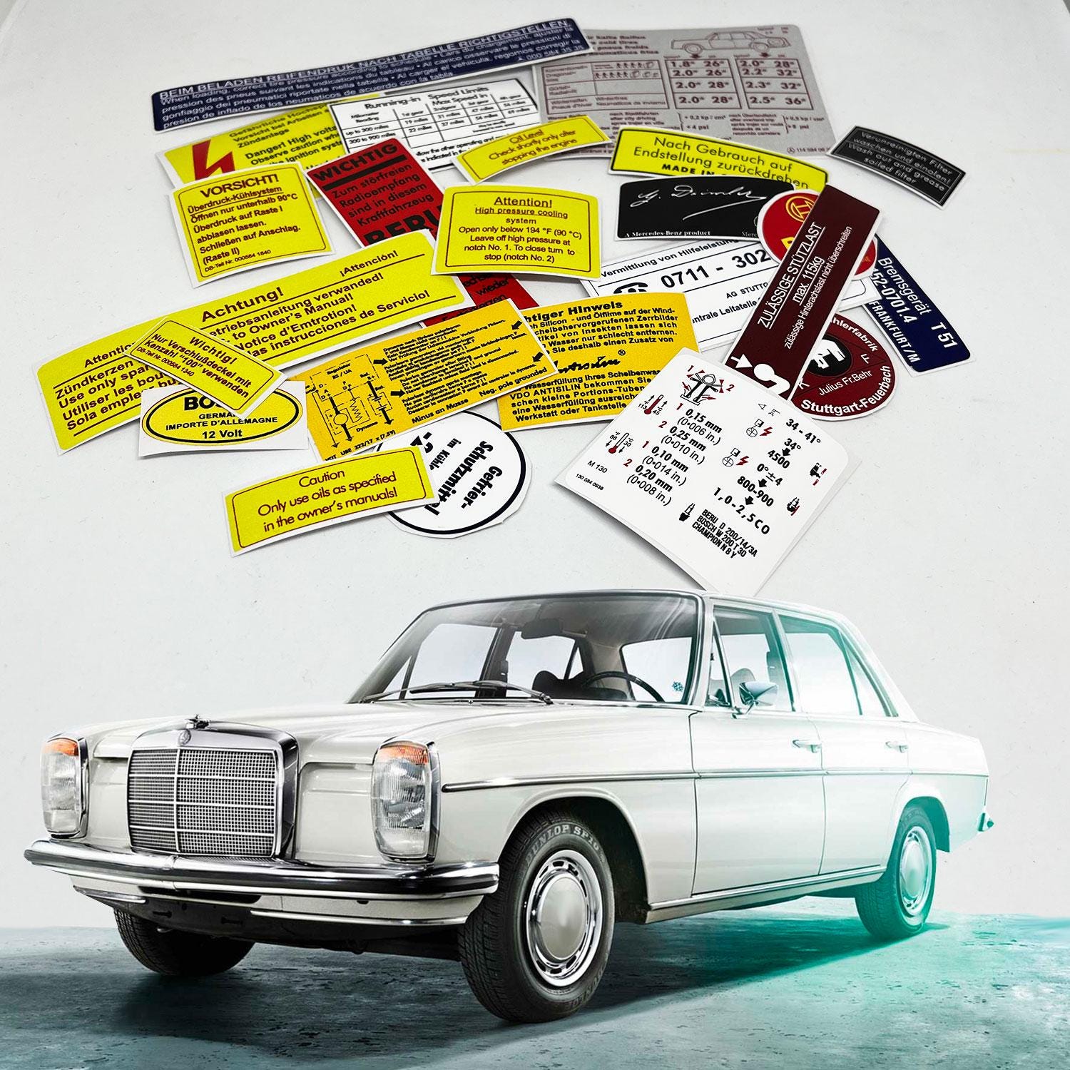W114 w115 mercedes - Etsy 日本