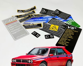 LANCIA DELTA Turbo Integrale 16V Workshop Service Manual for