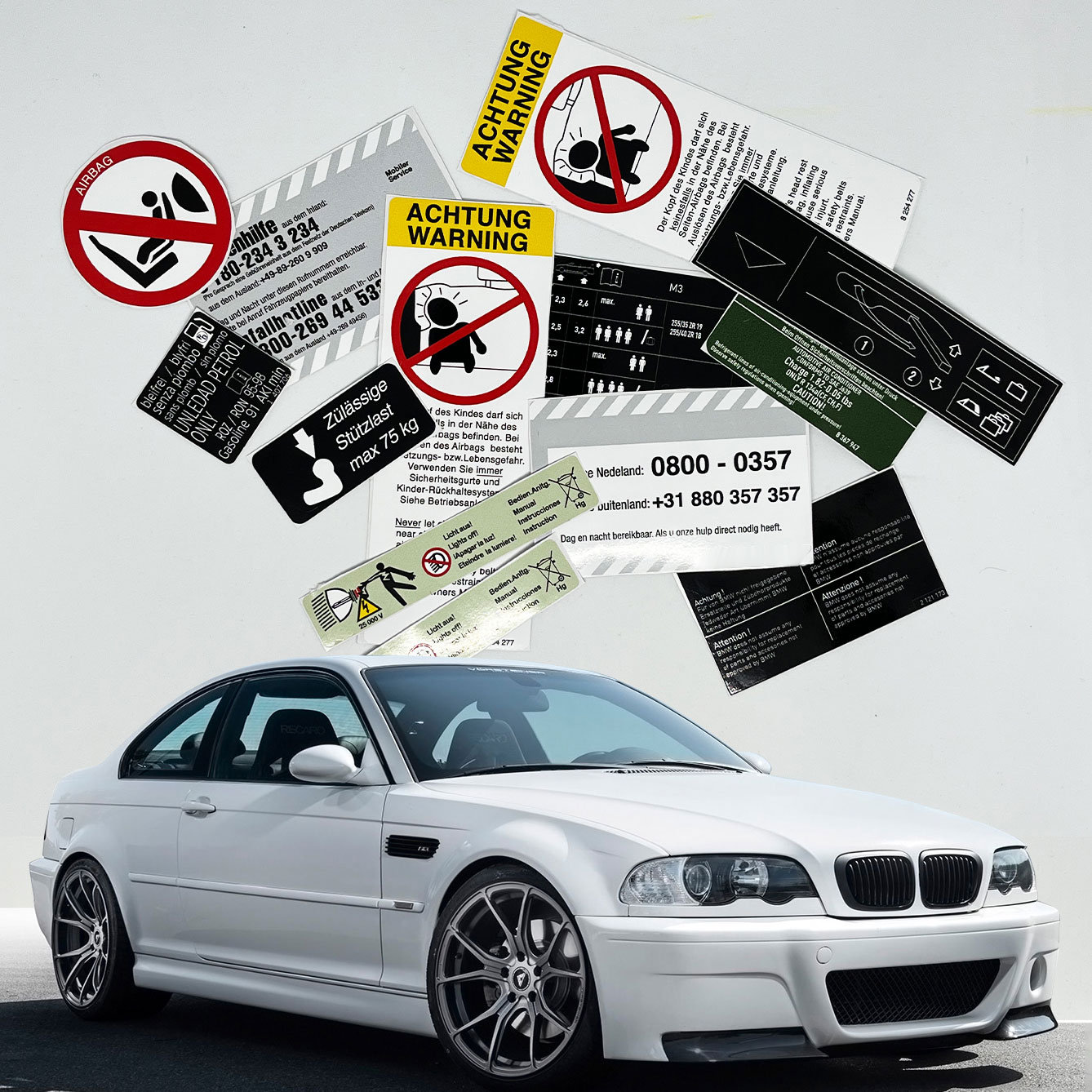 E46 sticker - .de