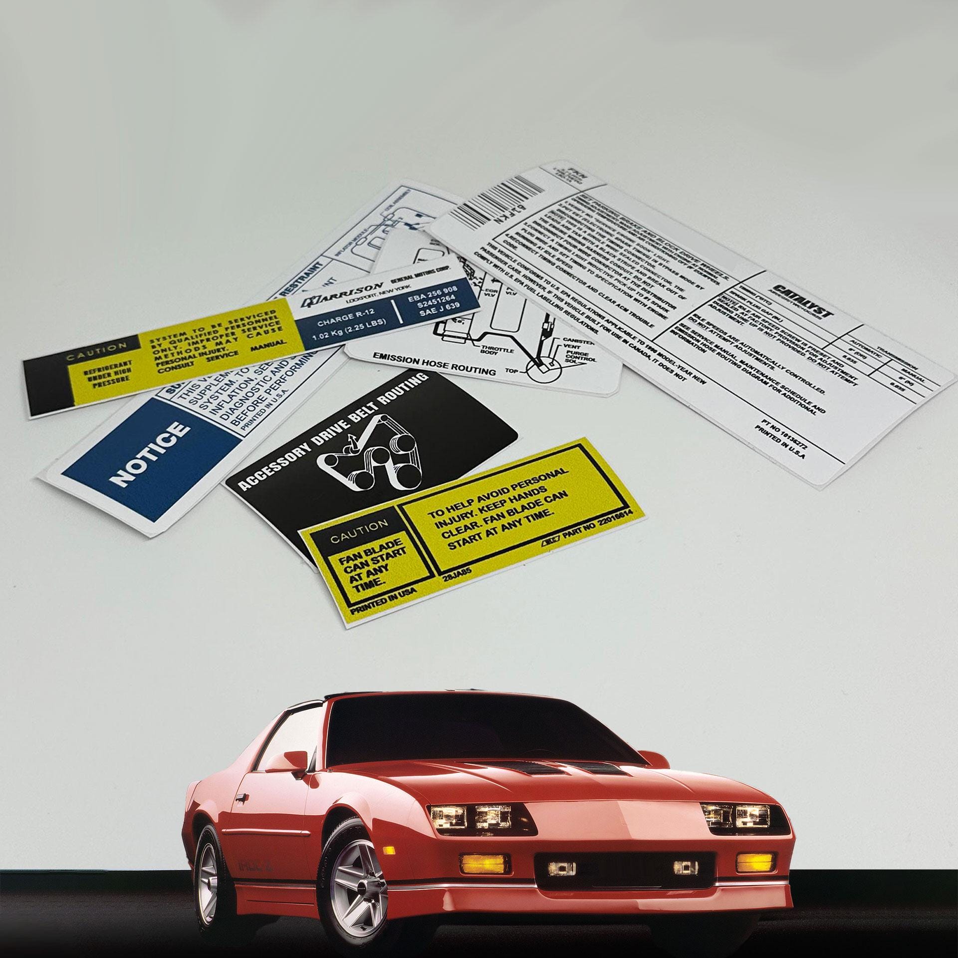 Chevrolet Camaro / Iroc / Firebird / Transam 3rd Gen F Body Restoration